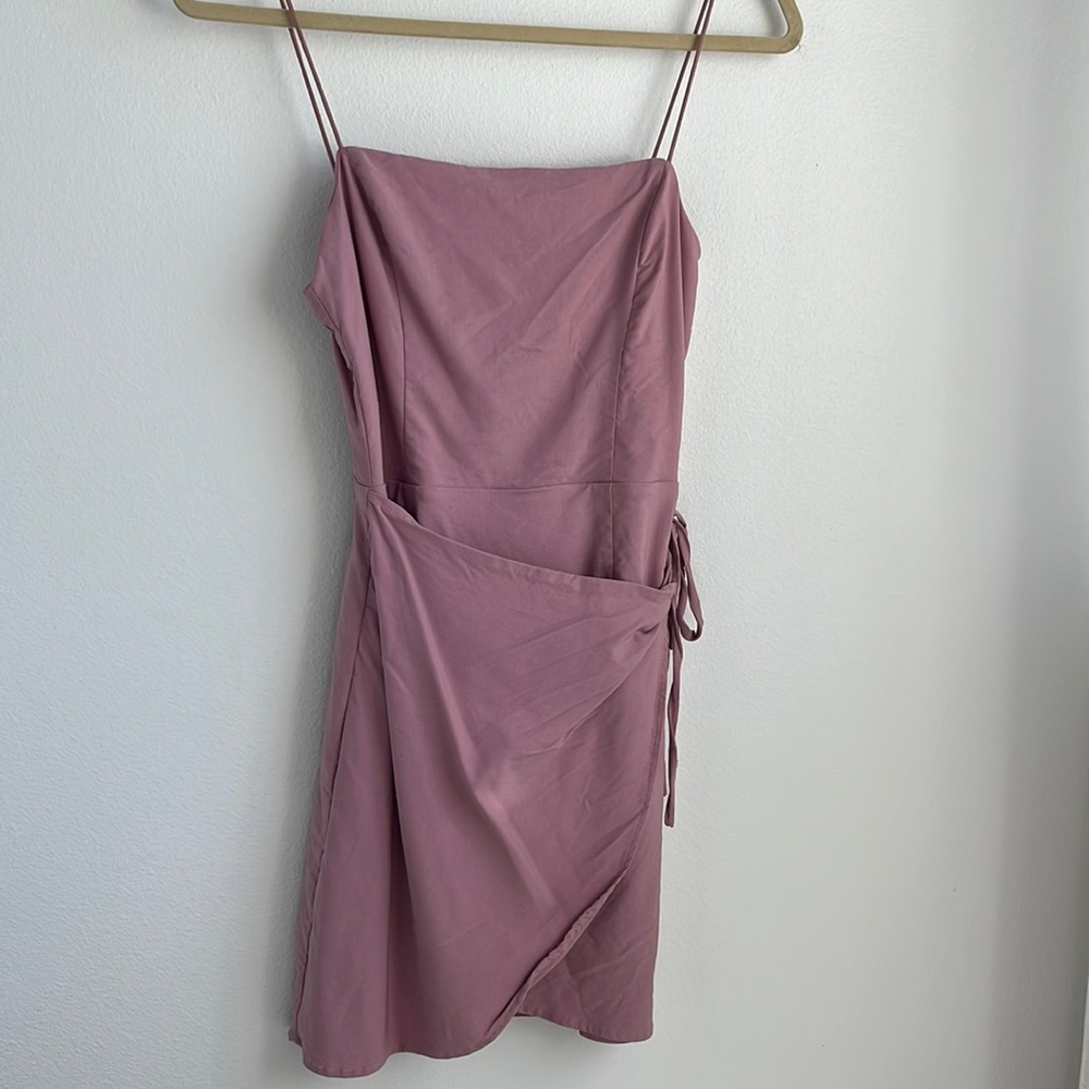 Pink dress, only worn once for two hours!
